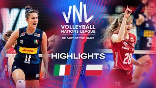 Points Scored By Italy 🇮🇹 🆚 🇵🇱 Poland  Week 1  Womens VNL 2024 [upl. by Gilbertine481]