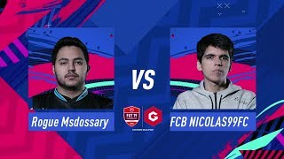 FIFA 19 Gfinity FUT Champions Cup December Grand Final Msdossary vs Nicolas99fc [upl. by Mharba]