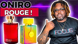 Oniro Rouge By Fragrance World Fragrance review  MUCH BETTER THEN ARAMF UNTOLD [upl. by Resa]