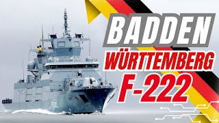 BadenWürttemberg F222 Germanys Stealth Frigate 🚢🇩🇪 [upl. by Lyell125]