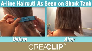 Aline Haircut As Seen on Shark Tank CreaClip [upl. by Cyprian520]