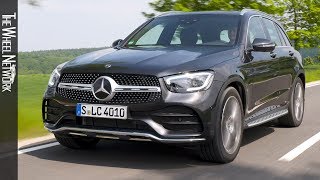 2020 MercedesBenz GLC 300d 4MATIC  Graphite Grey  Driving Interior Exterior [upl. by Enelrac]