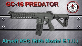 AIRSOFT Review N°71 ☞ GC16 PREDATOR ETU GampG Armament  with Eng subtitles [upl. by Sheelah]