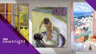 Pierre Bonnard the painter of happiness at Tate Modern  BBC Newsnight [upl. by Aimek]