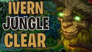 Season 14 Ivern Jungle Clear World Record 134 Full Clear 1 Smite [upl. by Frederic249]