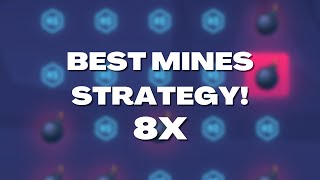 BEST MINES STRATEGY ON BLOXFLIP 8X MINES [upl. by Joby]