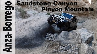 Pinyon Mountain amp Sandstone Canyon in AnzaBorrego  Jeep Wrangler JKUs and a JLU [upl. by Isaacson569]