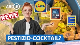 Wie stark sind Weintrauben aus dem Supermarkt aktuell mit Pestiziden belastet  Markt WDR [upl. by Noyad]