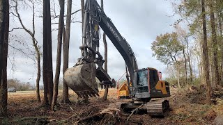 Clearing The Tree Line Back Behind The Pad [upl. by Tiduj]