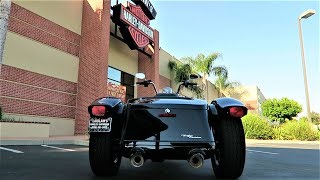 2017 HarleyDavidson FreeWheeler Trike FLRT│Test Ride and Review [upl. by Allard]