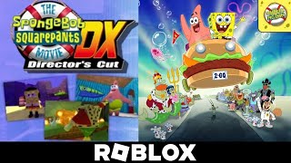 Roblox SpongeBob Movie DX Directors Cut Recleaned Full Game [upl. by Dlnaod895]