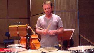 Colin Currie  Percussion Concerto SGHF Hickory Snare Drum Sticks [upl. by Atiuqaj]