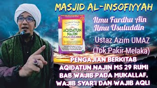 Kuliah Margrib 2492024 Ustaz Mohamad Azim Bin Zainal Tok Pakir Melaka UMAZ [upl. by Pelagi]