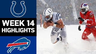 Colts vs Bills  NFL Week 14 Game Highlights [upl. by Akenaj]