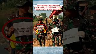 Ada dendam ini kayaknya 🤣 prajurit tni prajurittangguh prajurithandal arhanud raider bravo [upl. by Arrac]