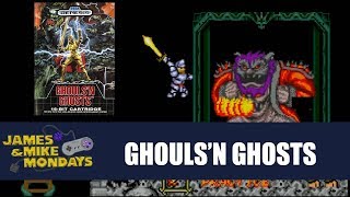 Ghouls N Ghosts Sega Genesis James amp Mike Mondays Episode 286 [upl. by Teik872]