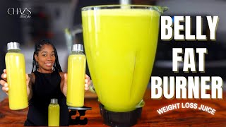 PINEAPPLE DETOX amp WEIGHT LOSS JUICE RECIPE  BENEFITS  I LOST 30 LBS IN 3 WEEKS [upl. by Feodor]