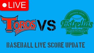 Leones del Escogido vs Gigantes del Cibao live Baseball match score update today  2024 [upl. by Ulyram]