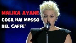 Malika Ayane  Cosa hai messo nel caffè SANREMO 2013 Opinione [upl. by Stig]