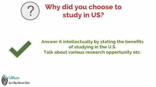 Why did you choose to study in the US [upl. by Paulie]