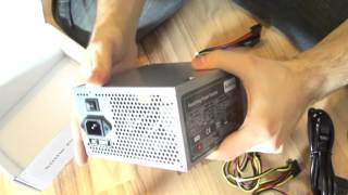 InterTech SL500A 500W PSU Unboxing amp Installation [upl. by Cicily]