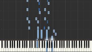 The Sorcerers Apprentice  Paul Dukas  Easy Piano Tutorial [upl. by Eemaj175]