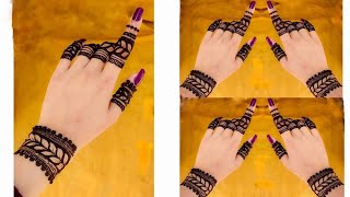 Latest Mehndi design For eid 2021  Mehndi designs 2021  Hennabysid [upl. by Brinn56]