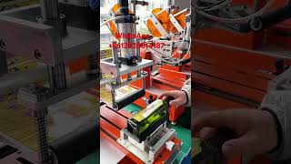 Oliveoillabelingmachine automatic glass flat bottle labeling machine fillingmachine [upl. by Arted25]