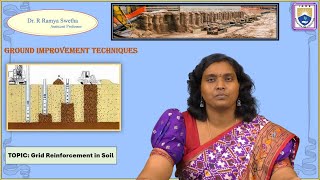 Grid Reinforcement in Soil by Dr R Ramya Swetha [upl. by Gnok]