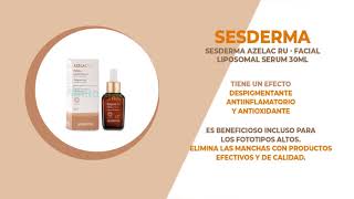 Sesderma Azelac para eliminar las manchas de la piel [upl. by Nosecyrb]