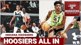 Indiana Basketball is ALL IN on recruiting  Indiana Hoosiers Podcast [upl. by Adnocahs]