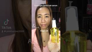 Sunbright series hairserum haircare arganoil [upl. by Atteiram568]