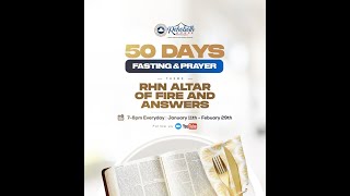 RHN Altar of Fire and Answers  50 Days Prayer and Fasting  Day 6 [upl. by Ahseit]