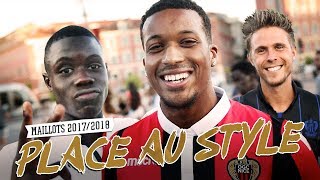 OGC Nice 20172018  les nouveaux maillots [upl. by Dde]