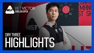 DAY 3️⃣ HIGHLIGHTS  Players Hunt For A Last 64 Place  BetVictor English Open 2024 [upl. by Eidda]