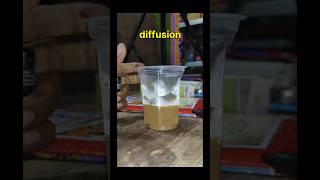 no999 concept of diffusion since science physics bengali shorts kalponik vigyan experiment [upl. by Nnylirret]