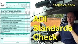 ADI Standards check and ADI part 3 marking sheet  complete guide [upl. by Galven]