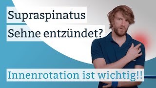 Das Training der Innenrotatoren bei einer Entzündung der Supraspinatussehne ist wichtig [upl. by Enylcaj149]