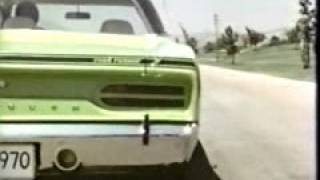 70 Plymouth Roadrunner Commercial 2 [upl. by Esilehc]