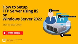 How to Setup FTP Server on Windows server 2022 FTP TechTutorial FileTransfer [upl. by Mavis]