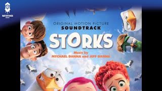 Storks Official Soundtrack  Holdin Out  The Lumineers  WaterTower [upl. by Leeann455]