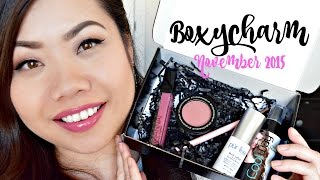 BOXYCHARM November 2015 [upl. by Sylvan]