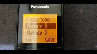 hacked Panasonic KXTGDA52  MIDI ringtones part 4 [upl. by Ednil]