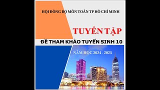 GIẢI ĐỀ TOÁN TUYỂN SINH 10 TPHCM 2024  2025 PHÚ NHUẬN  4 [upl. by Able500]