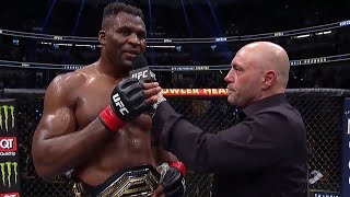 UFC 270 Francis Ngannou Octagon Interview [upl. by Anitsud]