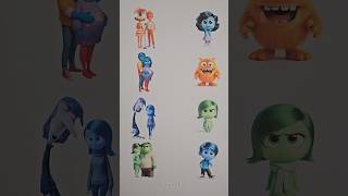 Inside Out 2 Parents and children Matching Puzzle shorts art viral [upl. by Idelson]