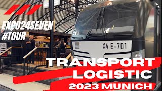 Transport Logistic 2023 in Munich Germany tradeshow highlights [upl. by Rolyak]