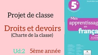 projet de classe droits et devoirs 5ème année [upl. by Uziel266]