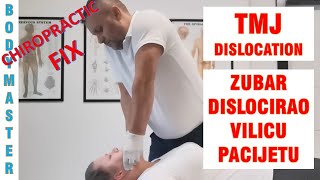 ZUBAR DISLOCIRAO VILICU PACIJENTU  TMJ DISLOCATION BY DENTIST [upl. by Hort]