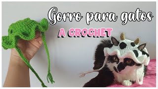 Gorro para gatos a crochet 😻  Tutorial Base [upl. by Dawna]